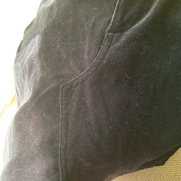 Rag & Bone Dive Black Velvet Jean Mini Skirt 100% Cotton Runs Large - Picture 12 of 13